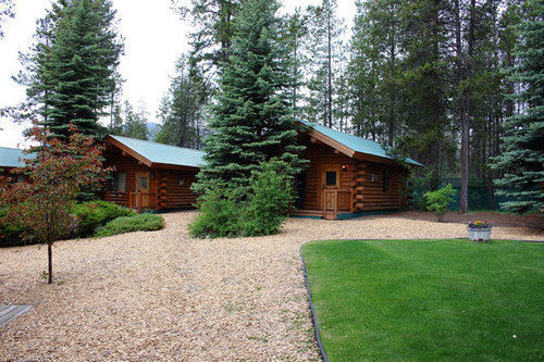 Silverwolf Log Chalets Coram Eksteriør bilde