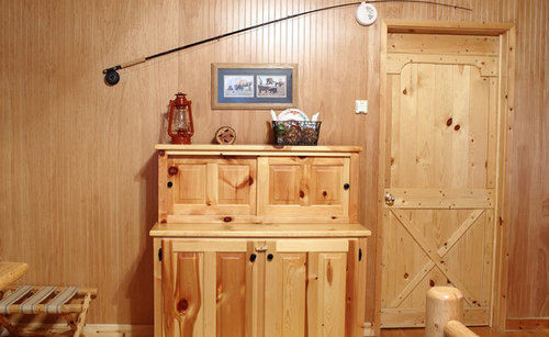 Silverwolf Log Chalets Coram Eksteriør bilde